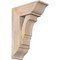 Ekena Millwork Balboa Traditional Smooth Bracket w/ Offset Brace, Douglas Fir, 7 1/2"W x 18"D x 26"H BKT0806X18X26BOA01SDF - alternate 1